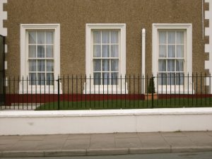 Royal hotel box frame window